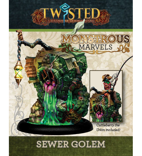 Sewer Golem and Cuttleberry Skinn